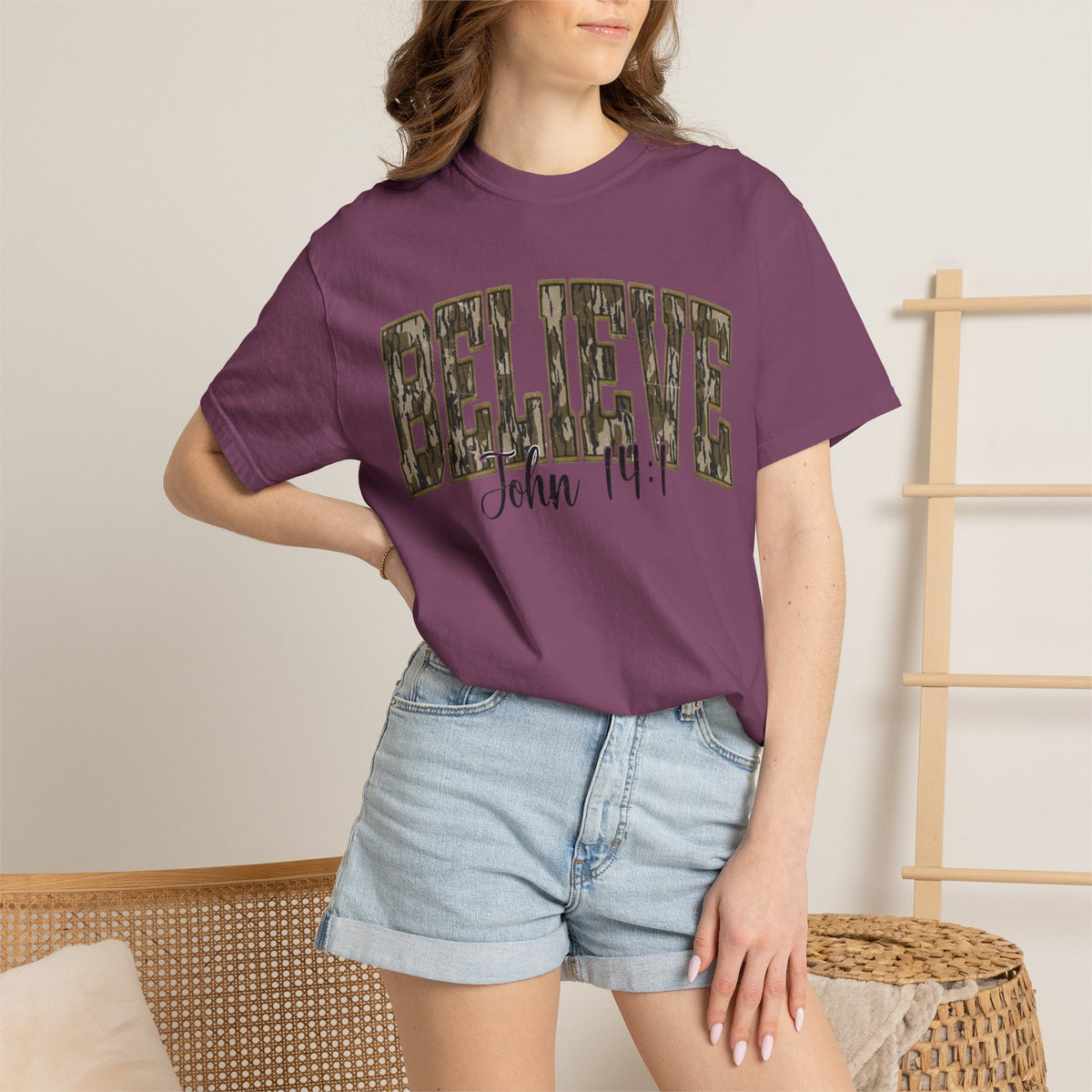 Believe Camo T-shirt