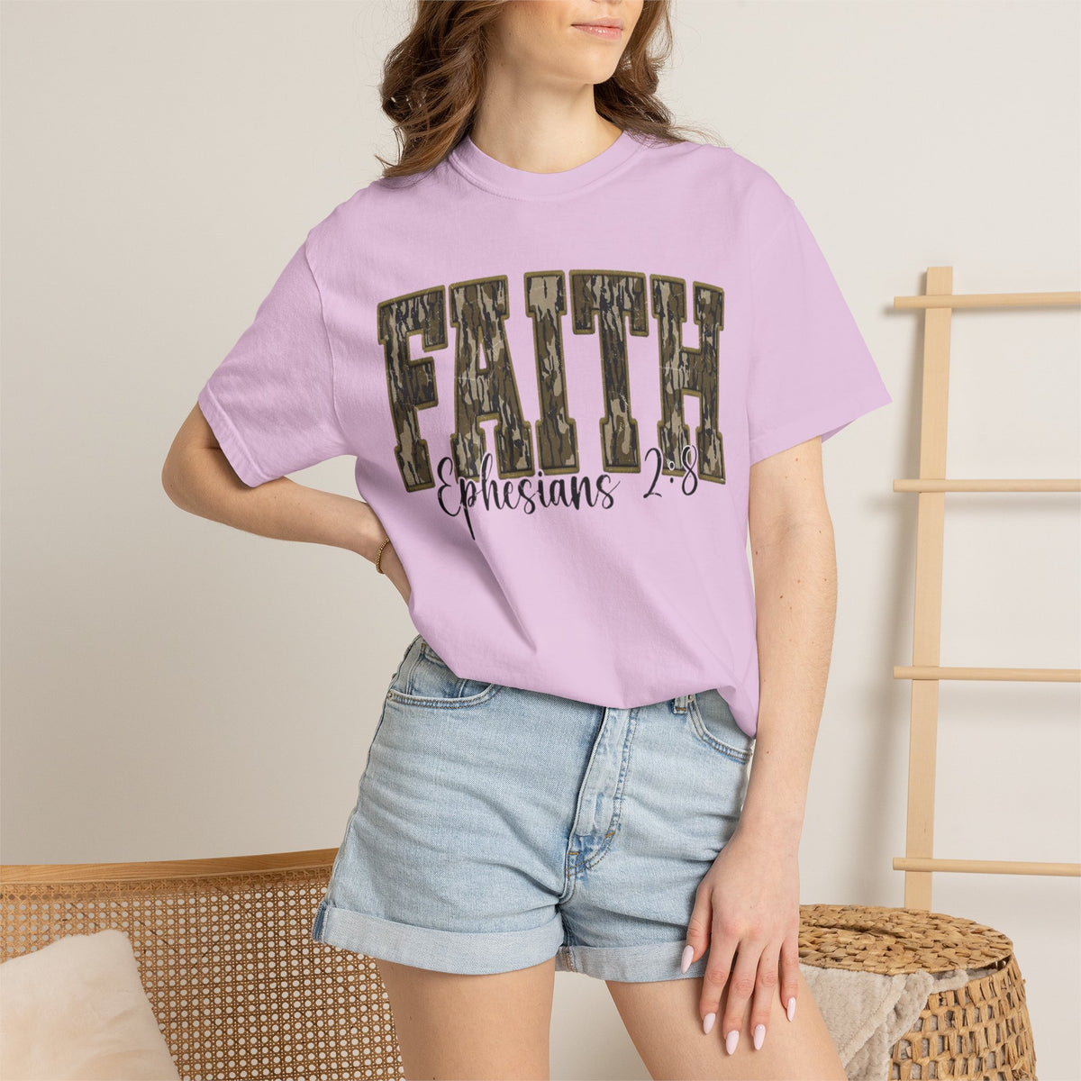 Faith Camo T-shirt