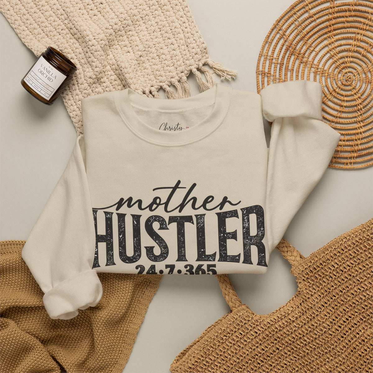 Mother Hustler Crewneck Sweatshirt