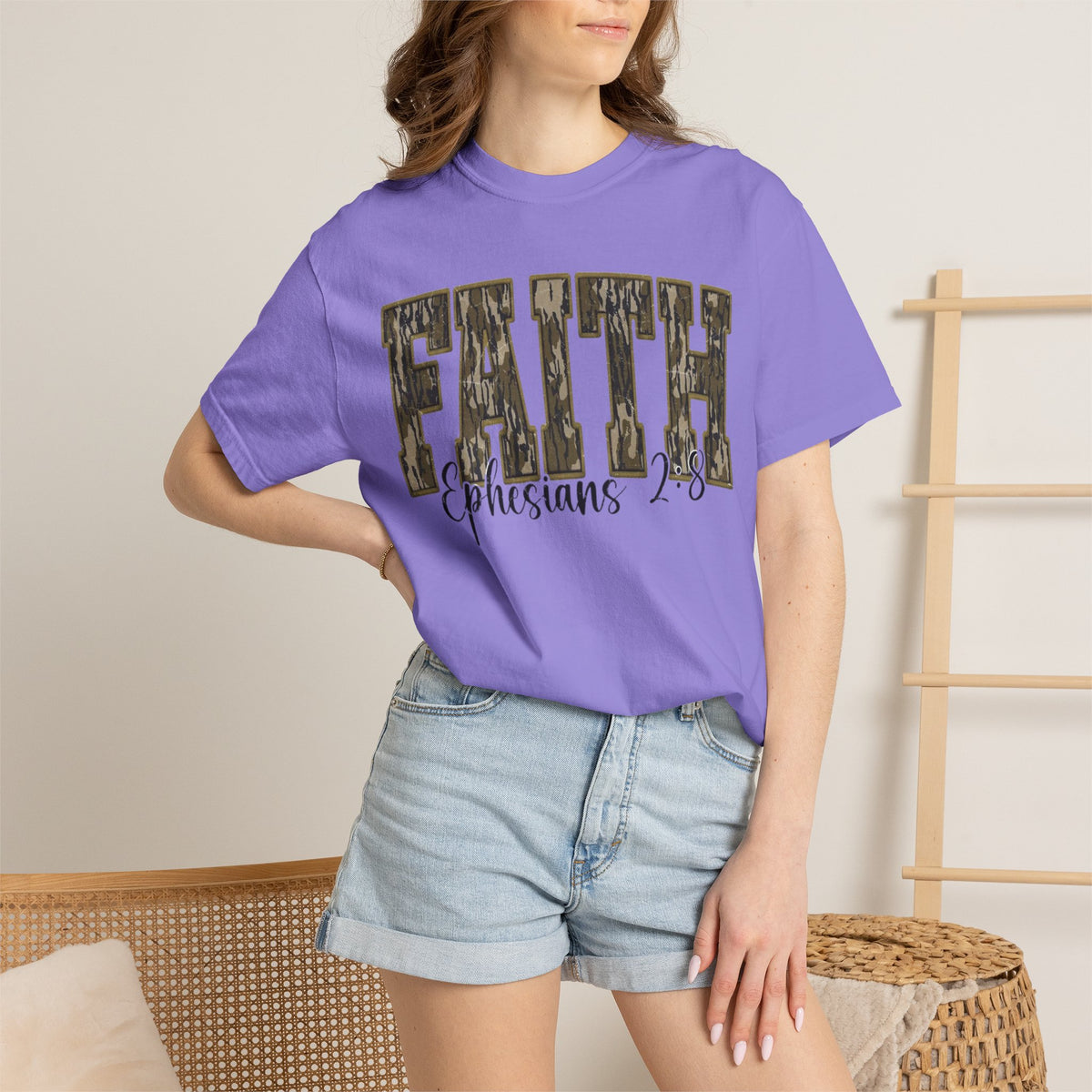 Faith Camo T-shirt