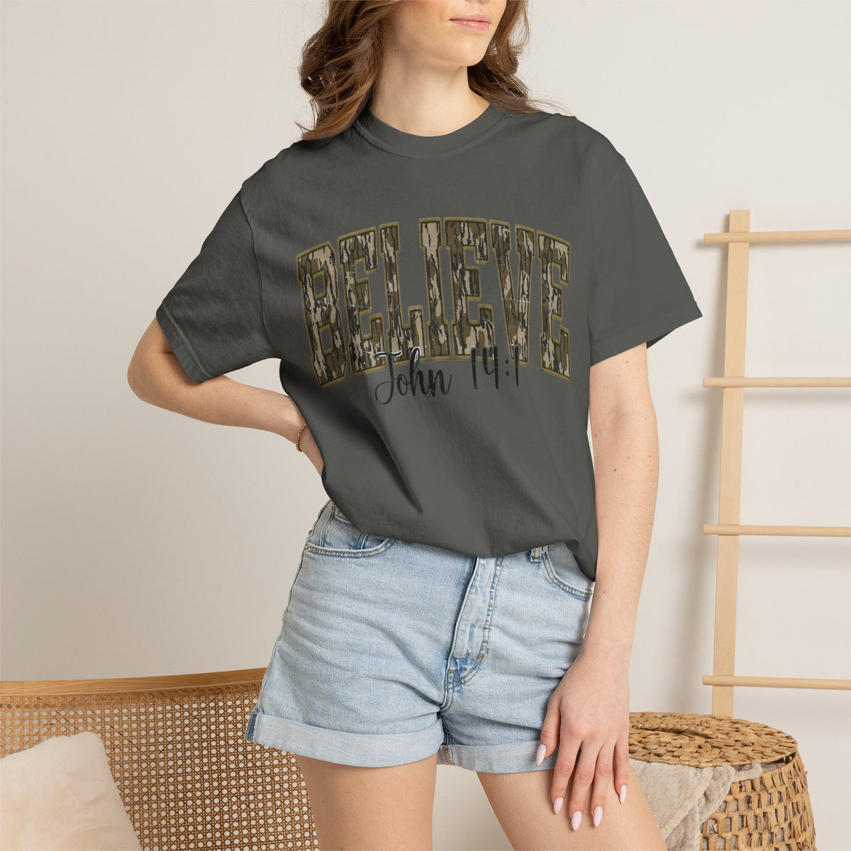 Believe Camo T-shirt